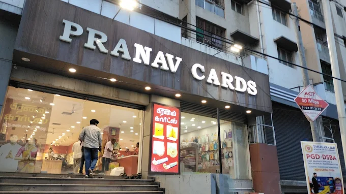 pranav cards madurai kamarajar salai